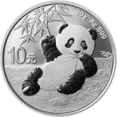 Chinese Silver Pandas