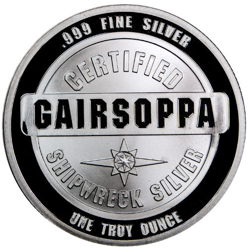 1 oz S.S. Gairsoppa Shipwreck Silver Round (New)