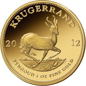 1 oz South African Gold Krugerrand (Varied Year, BU)